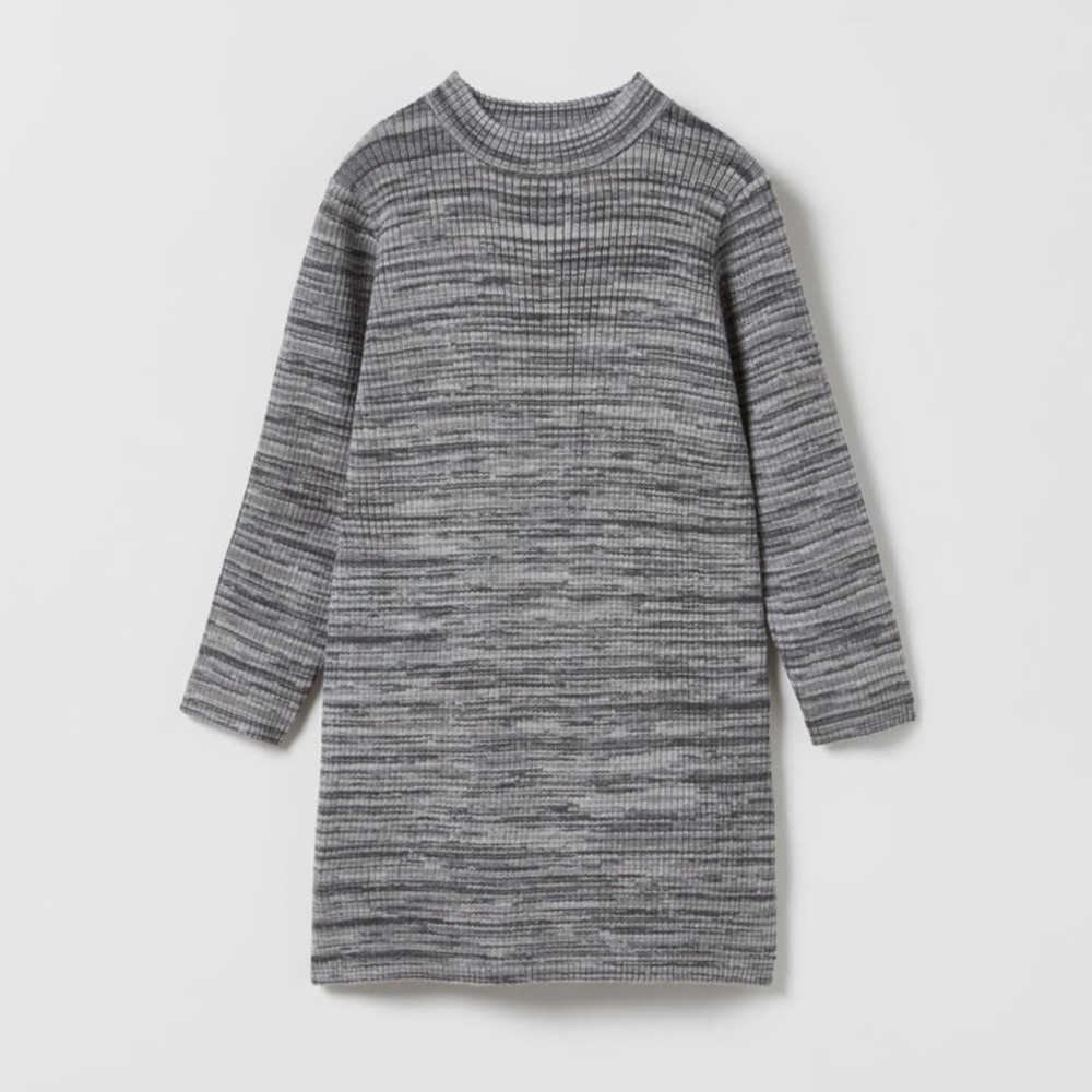 ✨SALE✨ ZARA RIBBED KNIT SPACE DYE DRESS ✨SALE✨